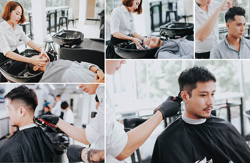 Review Quán cắt tóc nam đẹp ở Cầu Giấy top 13 tiệm dịch vụ tốt giá phải  chăng  ALONGWALKER